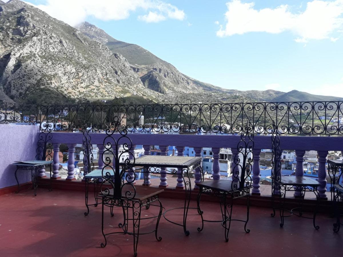 Aymane Rooftop Budget Panoramic Hotel Chefchaouen Luaran gambar