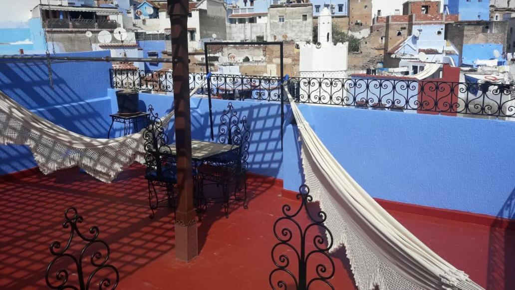 Aymane Rooftop Budget Panoramic Hotel Chefchaouen Luaran gambar