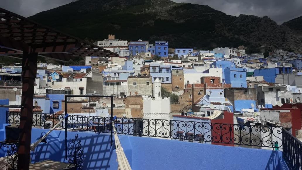 Aymane Rooftop Budget Panoramic Hotel Chefchaouen Luaran gambar