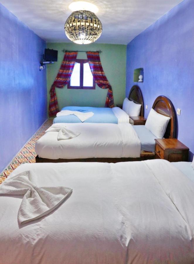 Aymane Rooftop Budget Panoramic Hotel Chefchaouen Luaran gambar