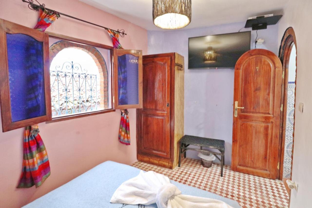 Aymane Rooftop Budget Panoramic Hotel Chefchaouen Luaran gambar