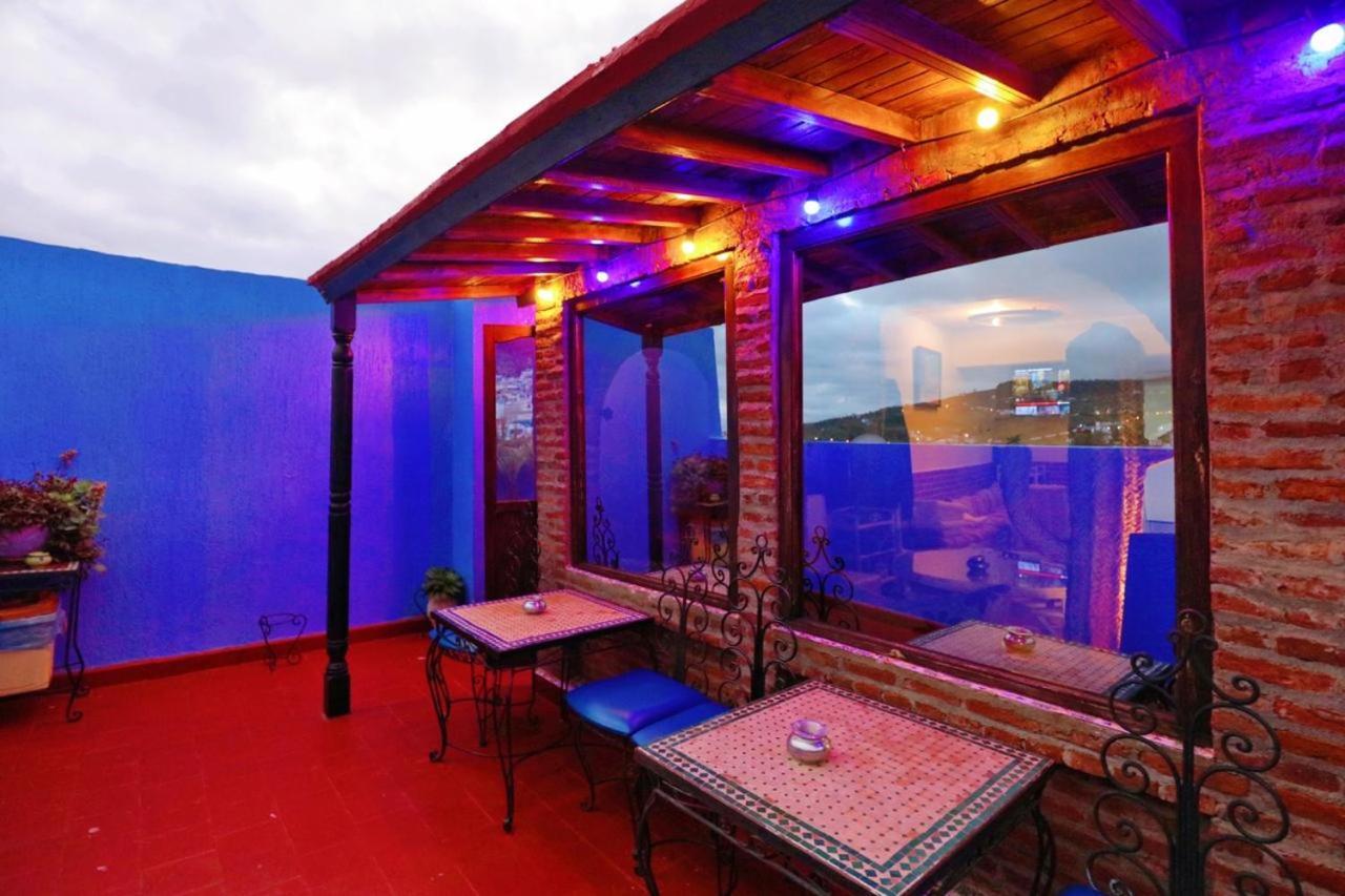Aymane Rooftop Budget Panoramic Hotel Chefchaouen Luaran gambar