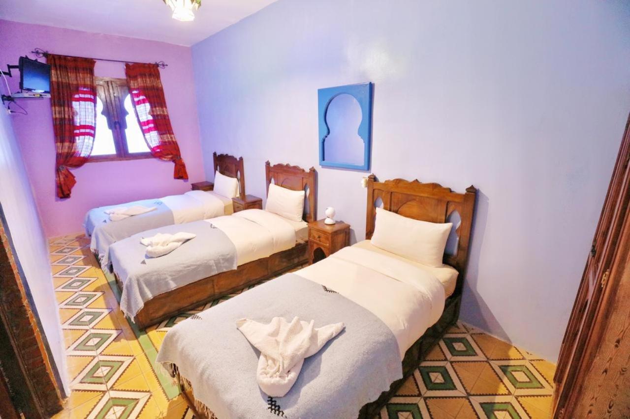 Aymane Rooftop Budget Panoramic Hotel Chefchaouen Luaran gambar