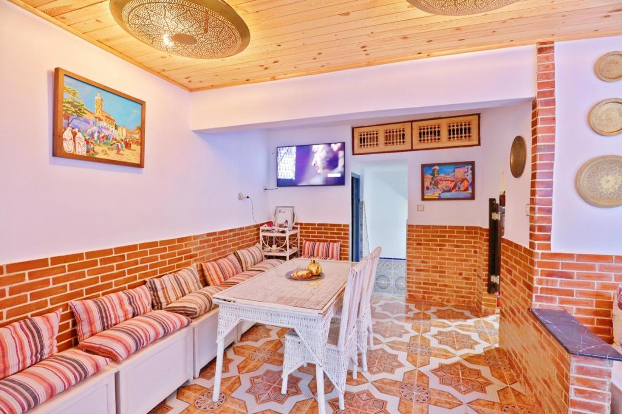 Aymane Rooftop Budget Panoramic Hotel Chefchaouen Luaran gambar