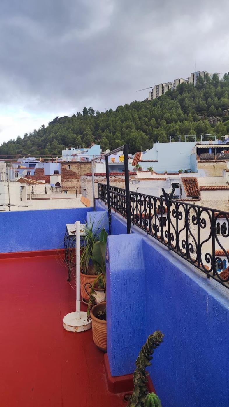 Aymane Rooftop Budget Panoramic Hotel Chefchaouen Luaran gambar